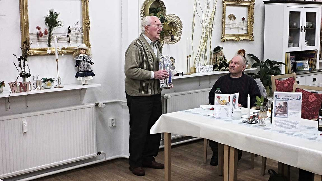 Ulrich Haesener (li.) wurde geehrt.